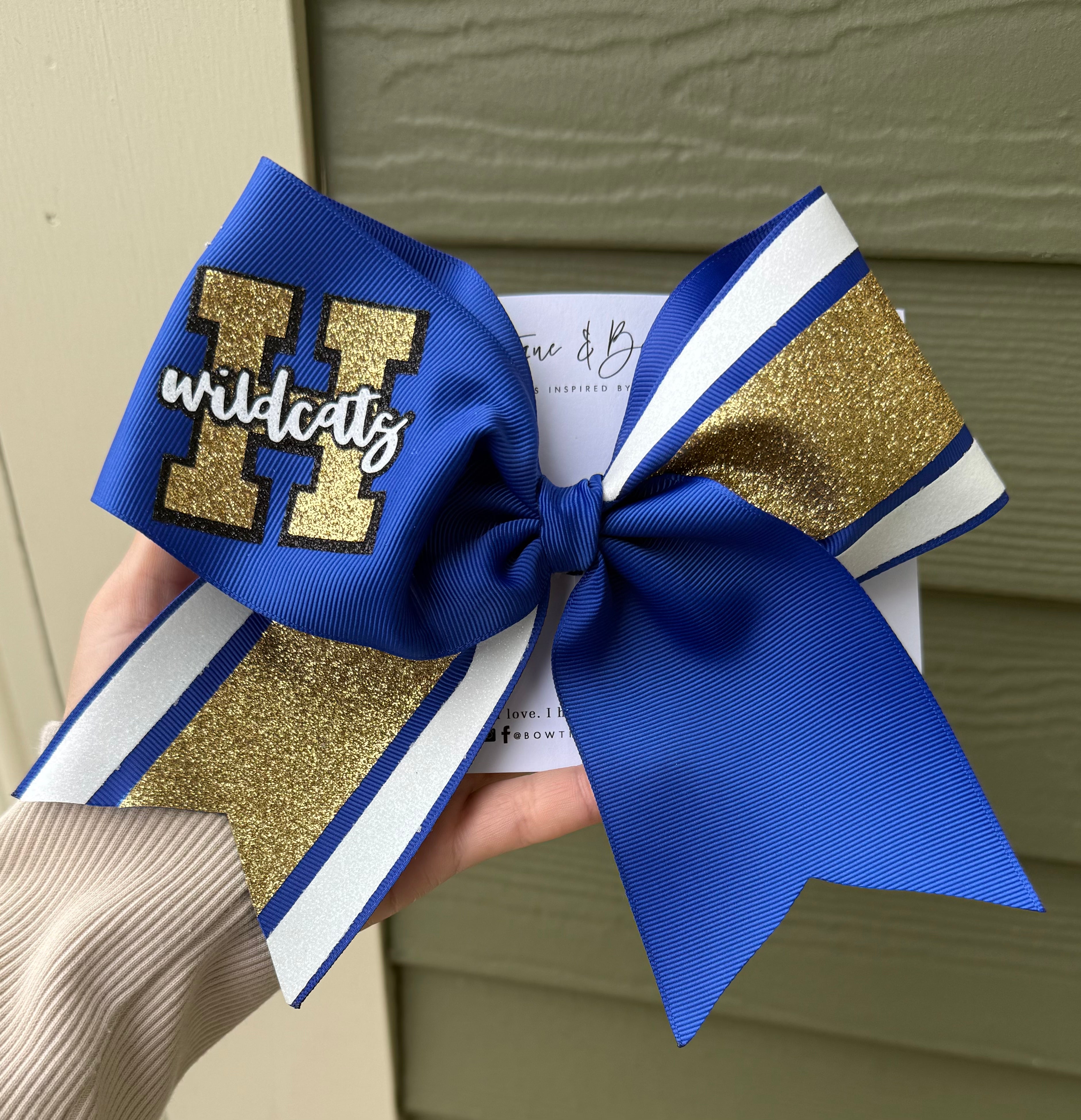 Humboldt Wildcats Cheer Bow
