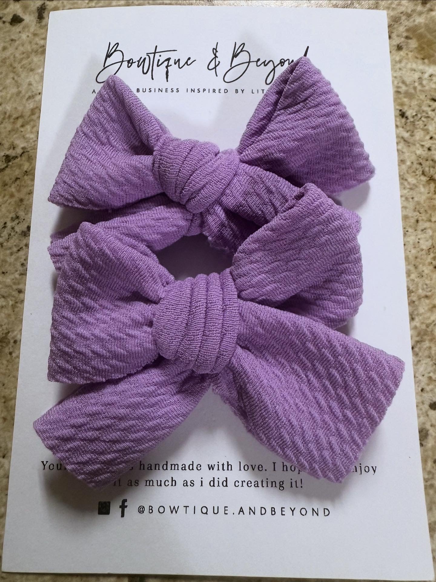 Lavender Dream Clip Set
