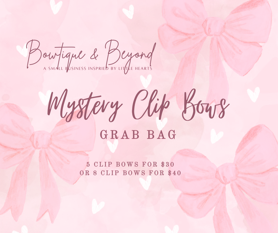 Mystery Clip Bows Grab Bag