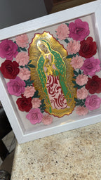 Virgen de Guadalupe Shadow Box