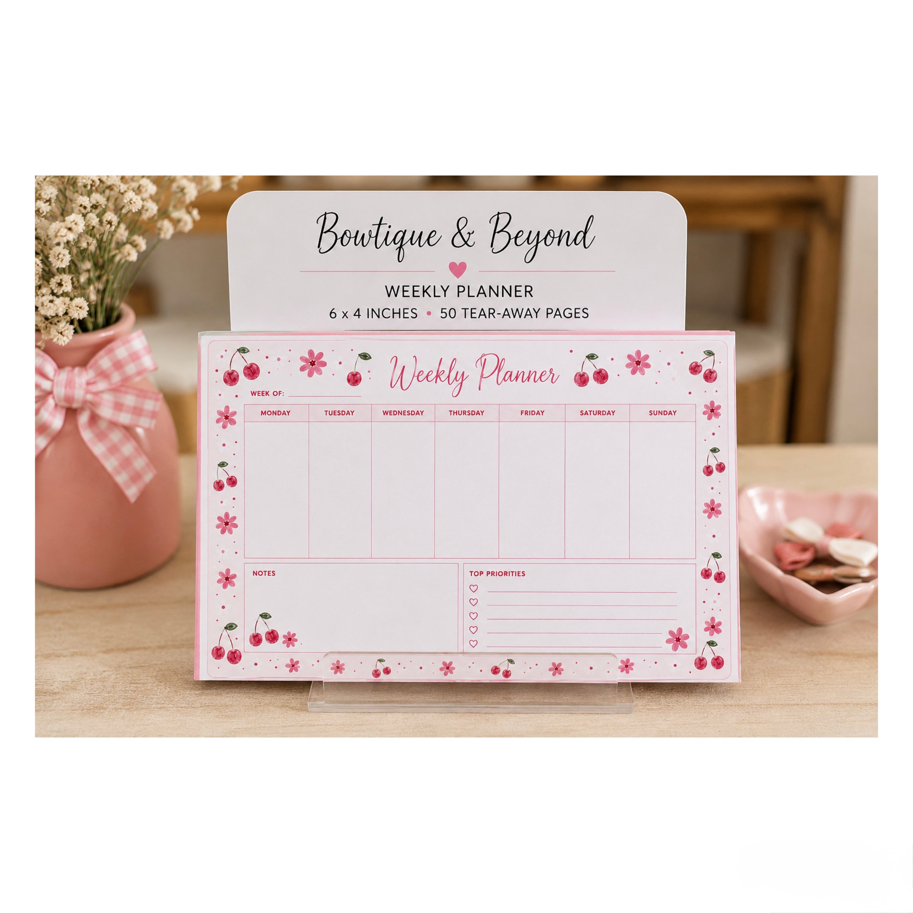 Cherry Blossom Weekly Planner