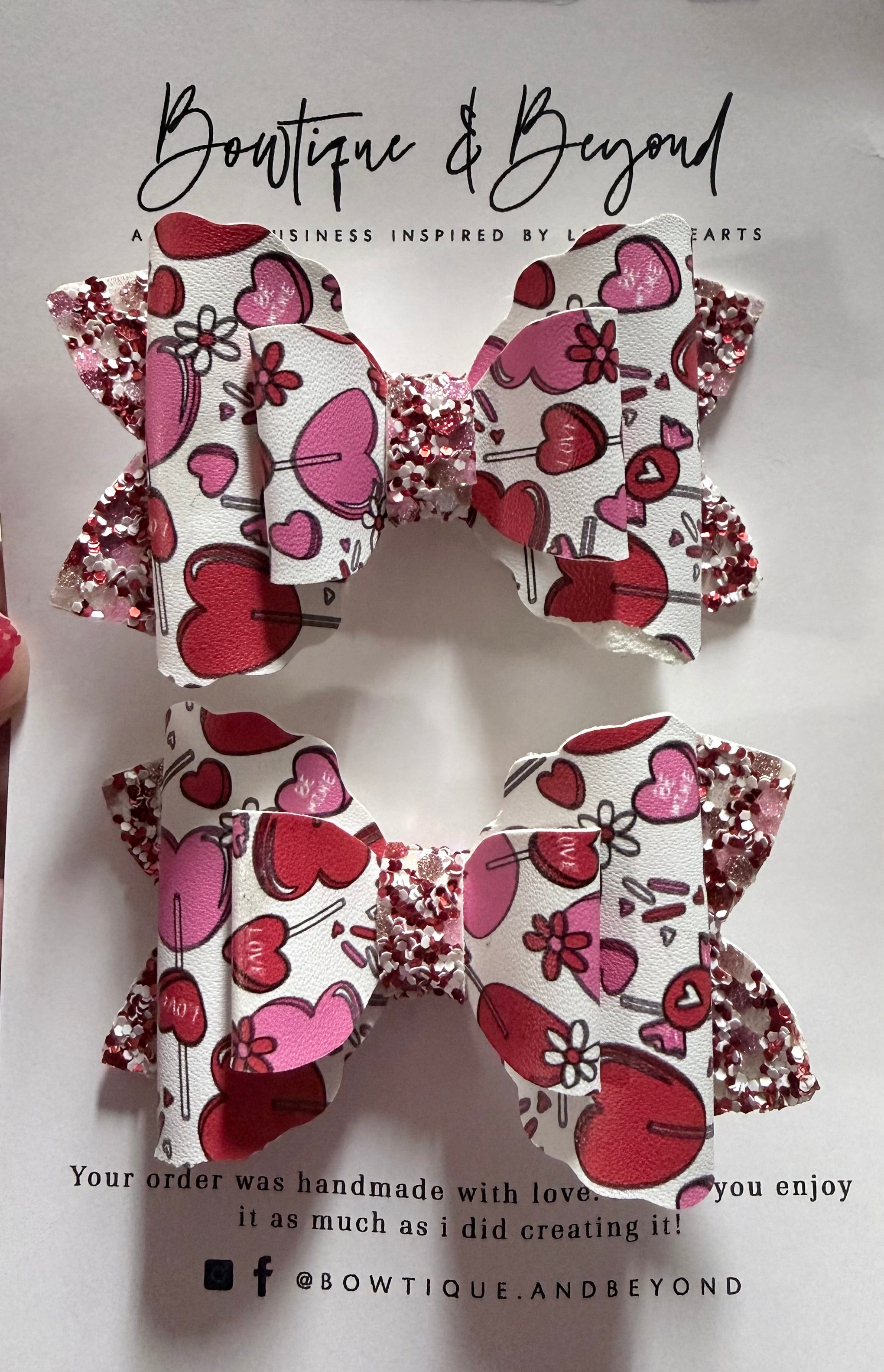 Lollipop Love Clip Set