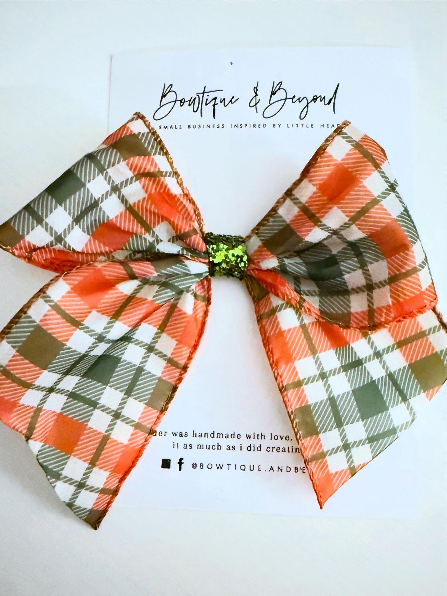 Autum Glow Bow Clip