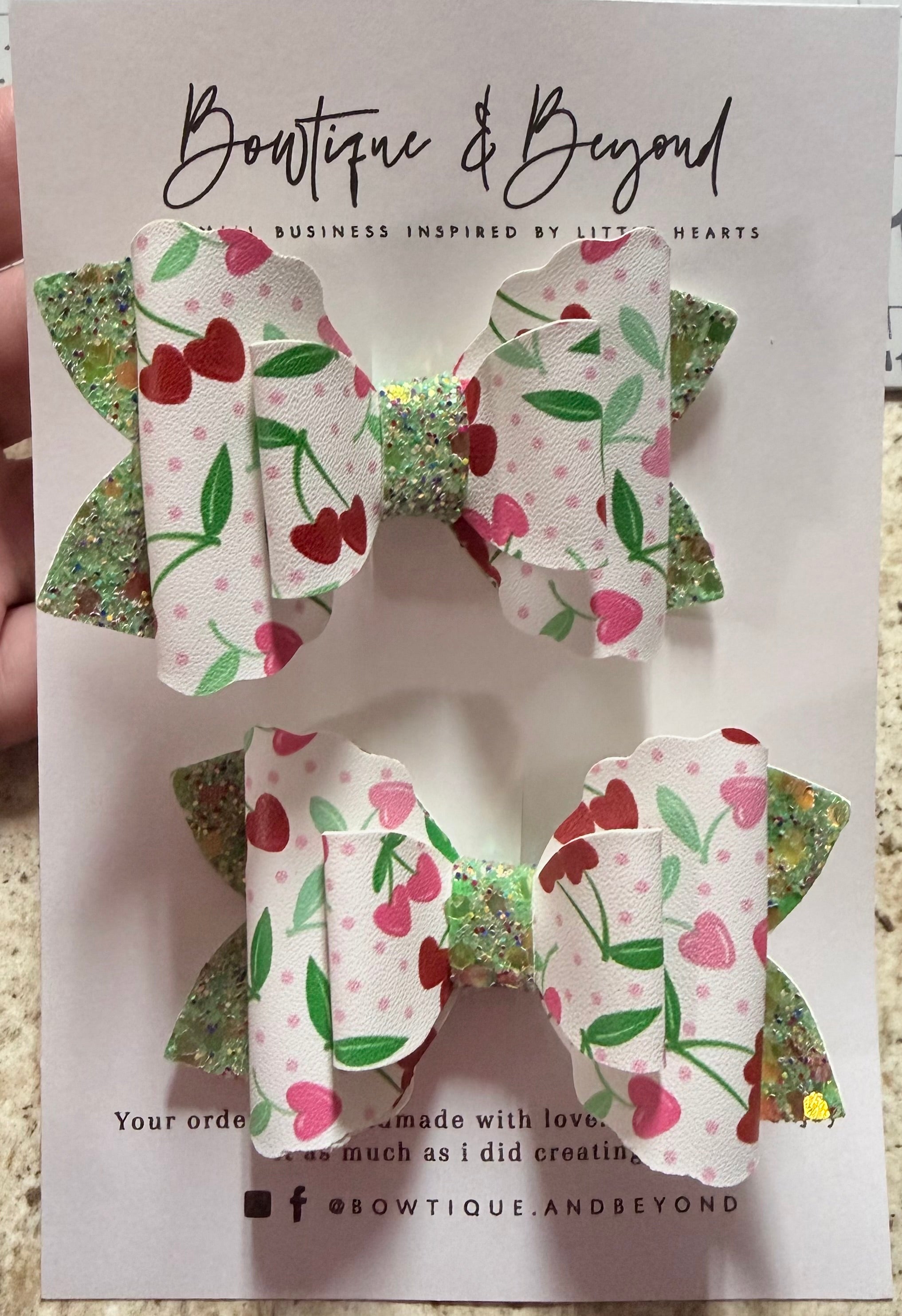 Sweet Cherry Clip Set