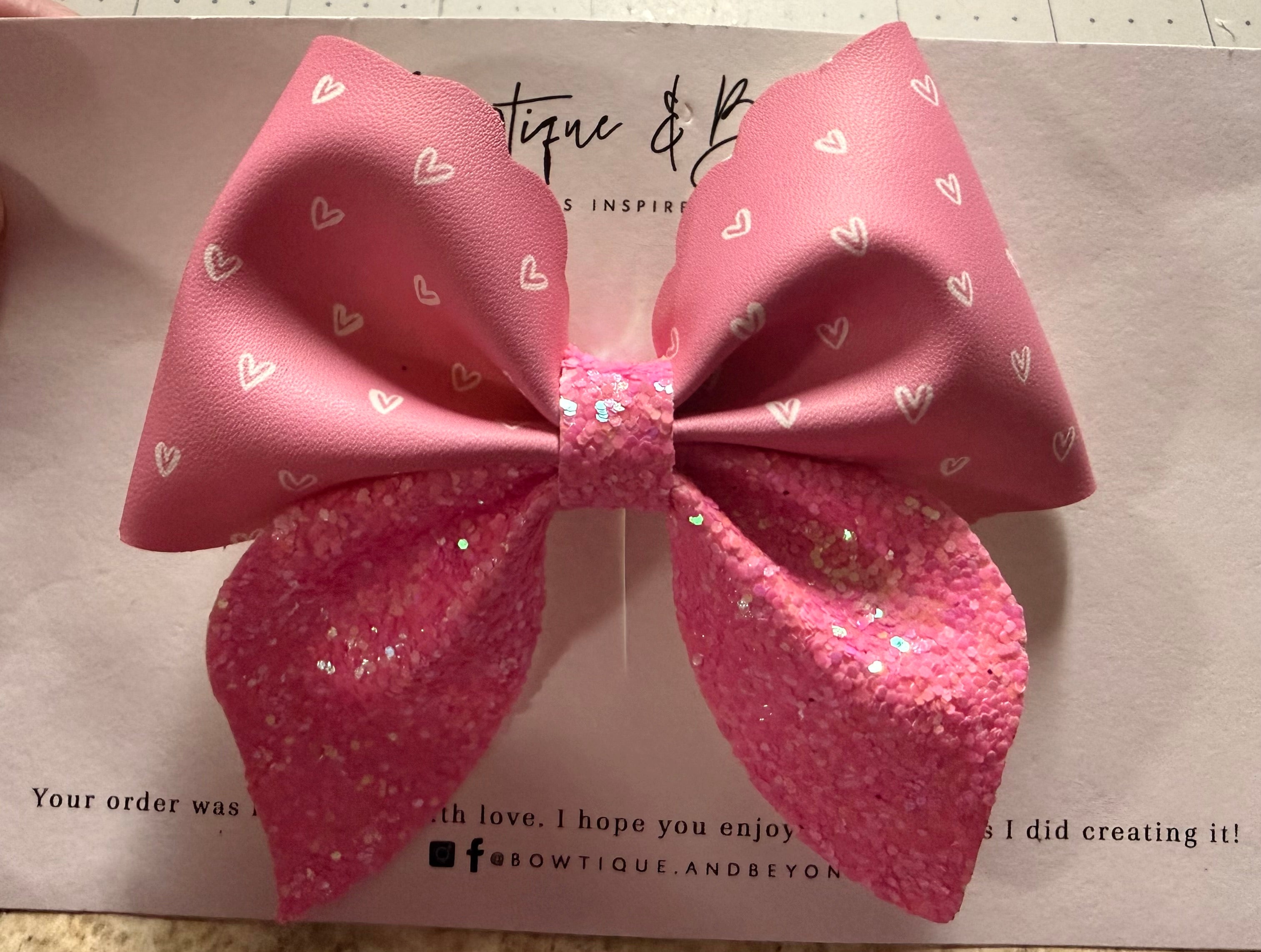 Sweetheart Bow Clip