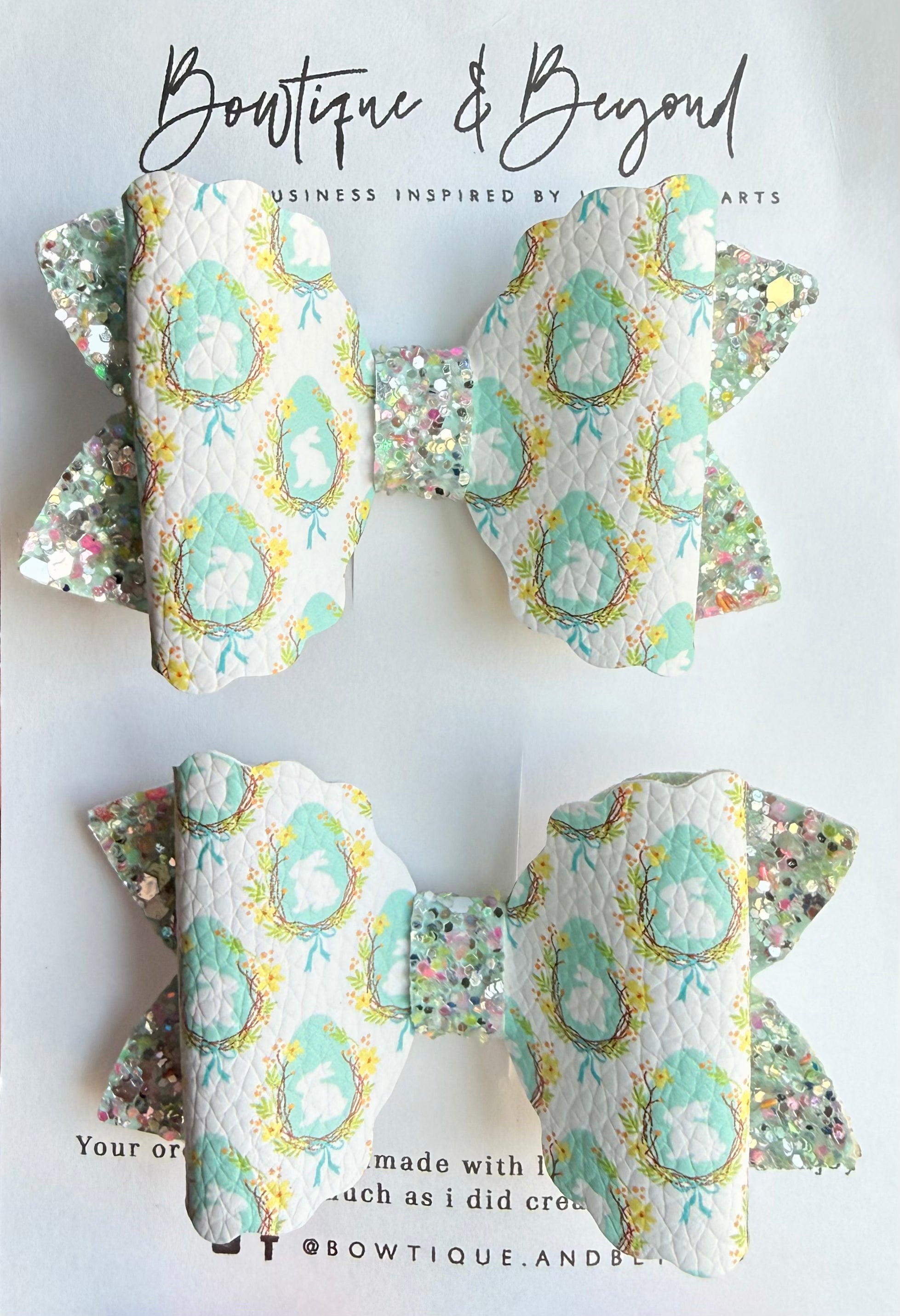 Bunny Blossom Clip Set