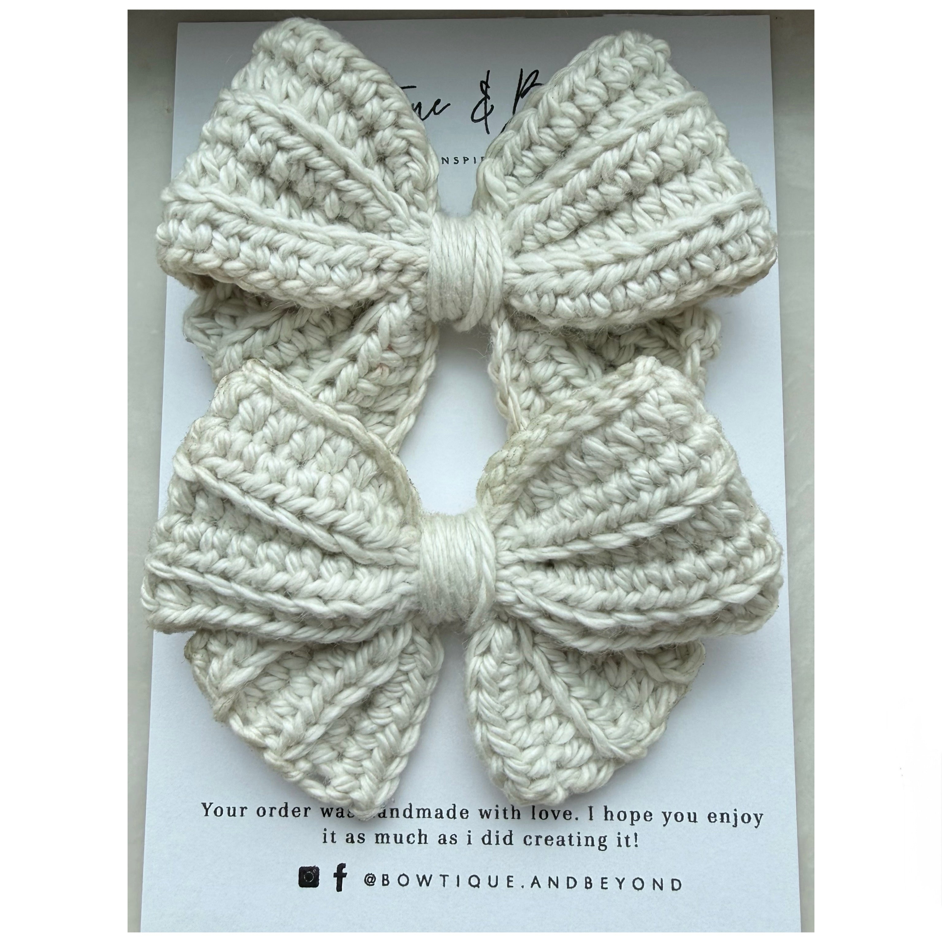 Sweater Weather Bow