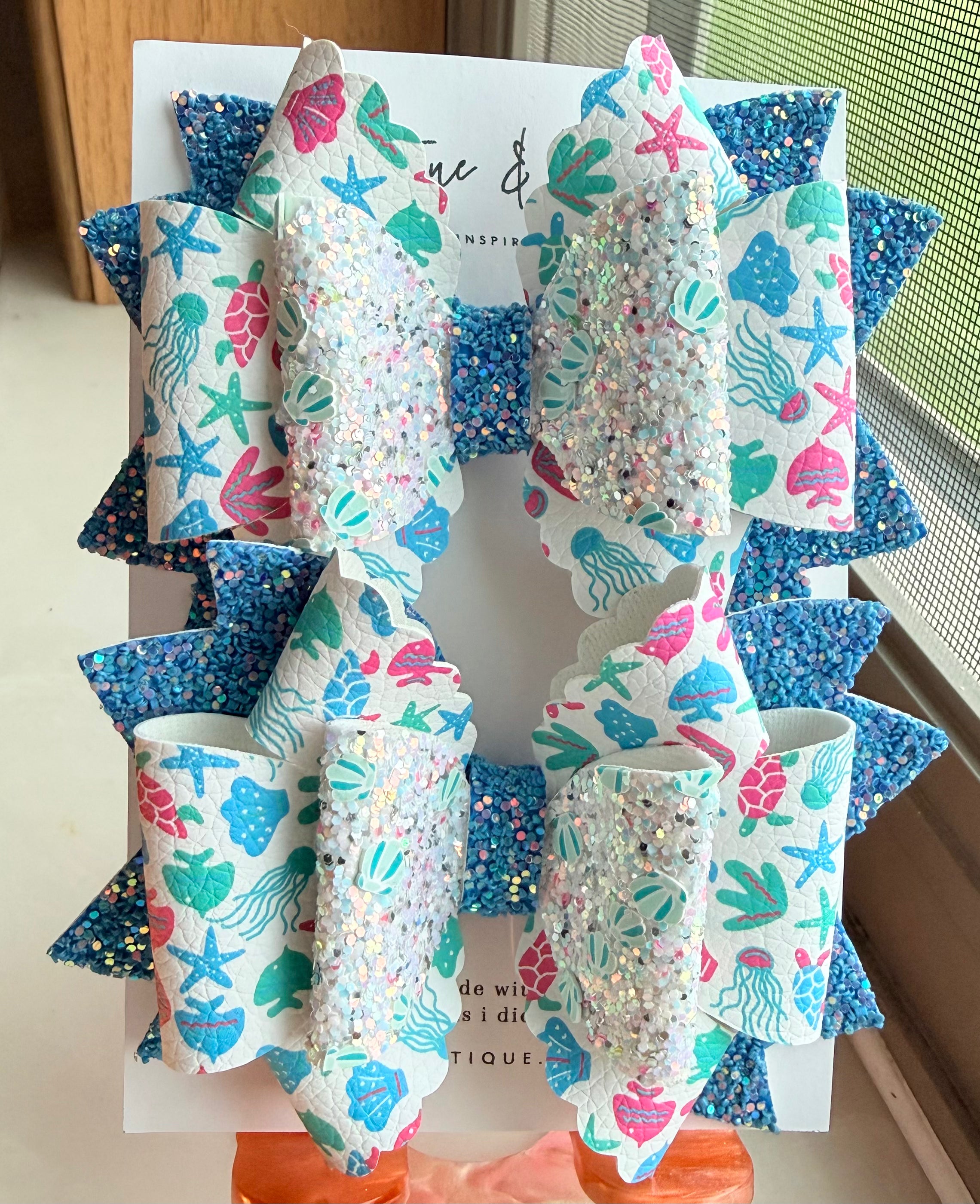 Under the Sea Bow Clip