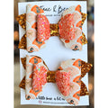 Peachy Haunt Bow
