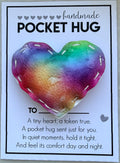 Rainbow Wishes Pocket Hug
