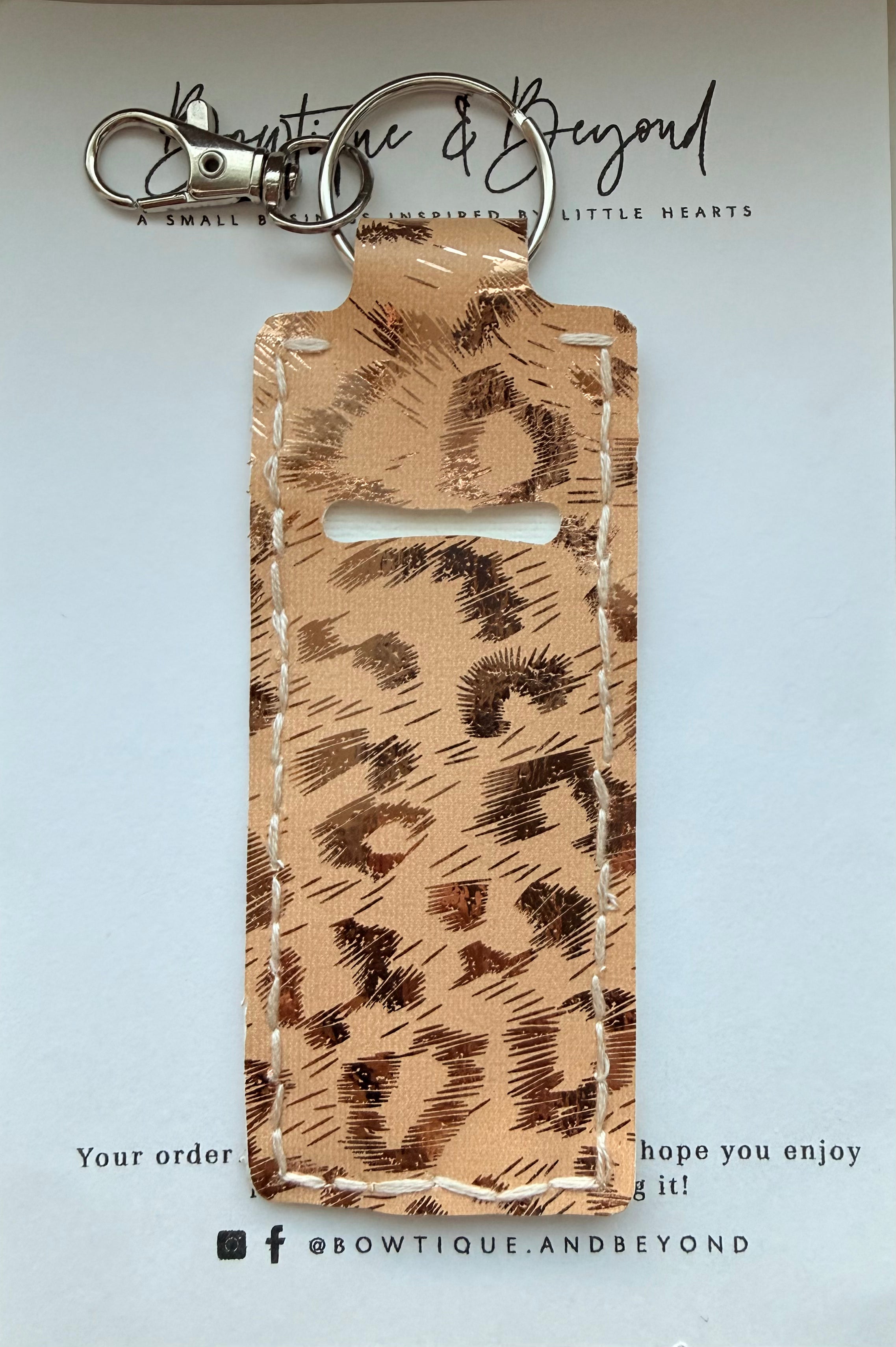 Glam Leopard Lip Buddy