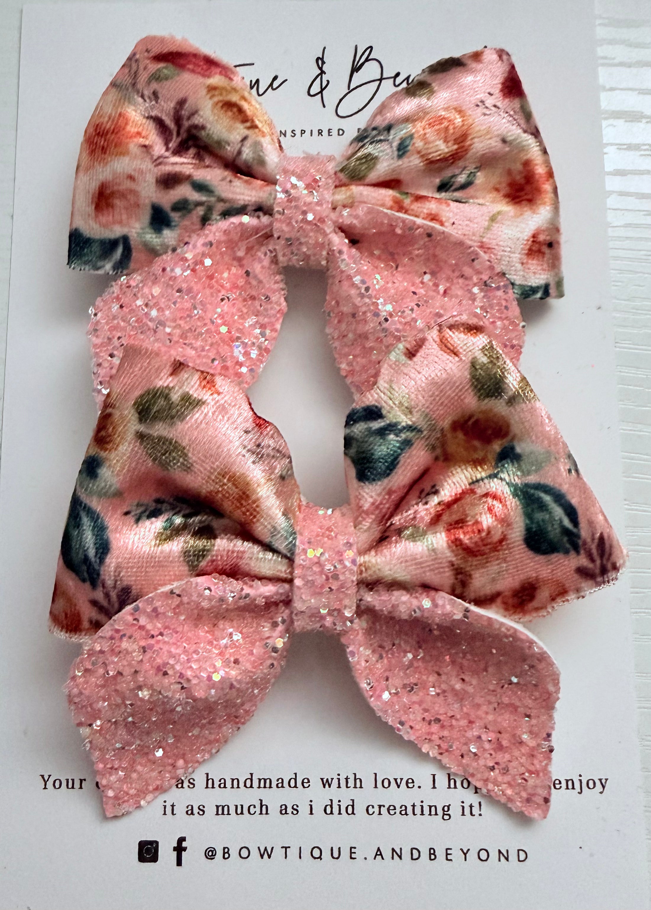 Blush Bloom Clip Set