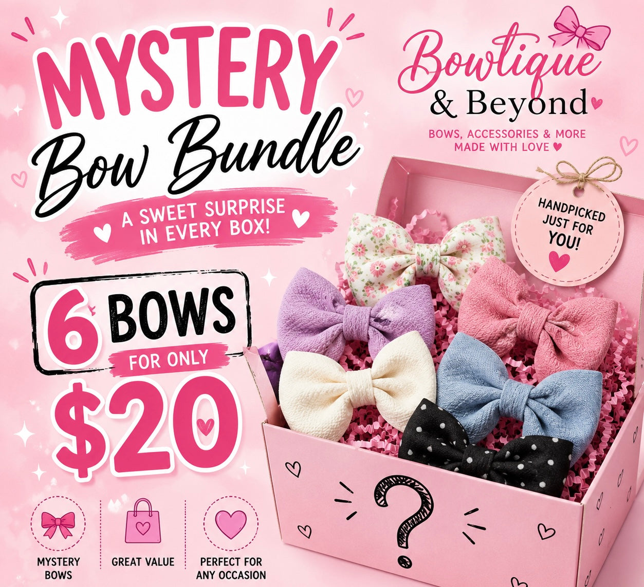 Mystery Bow Bundle (Up to $42 Value)