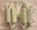 Mint Meadow Clip Bow