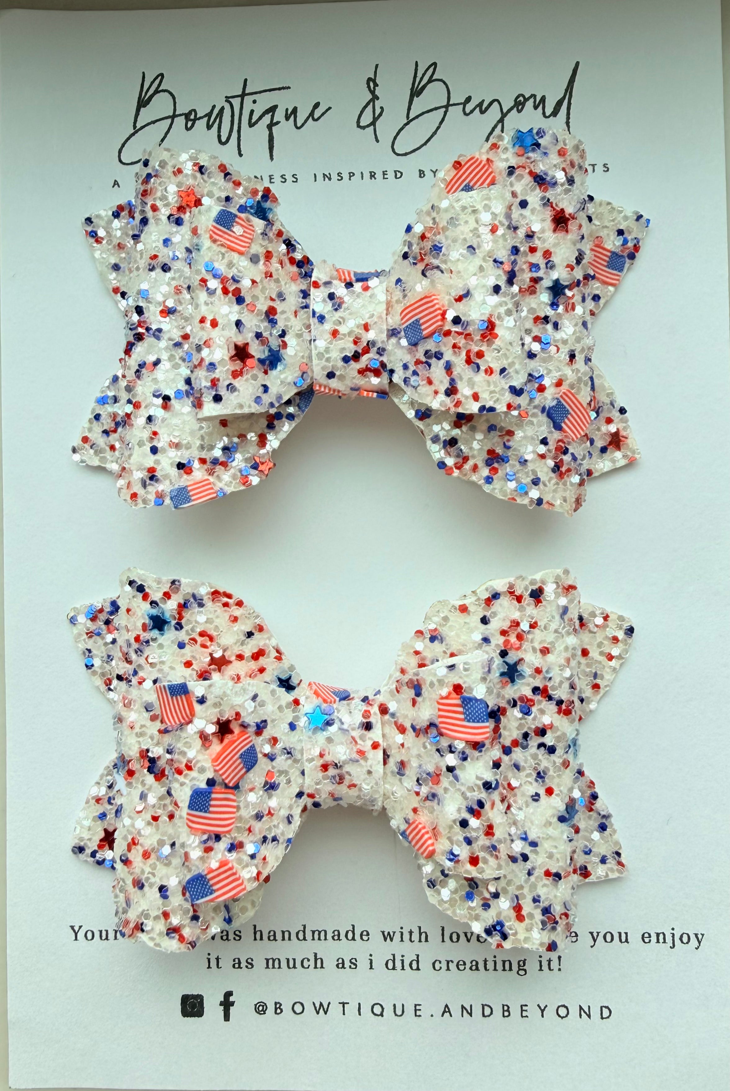 Star Spangled Sparkle Bow