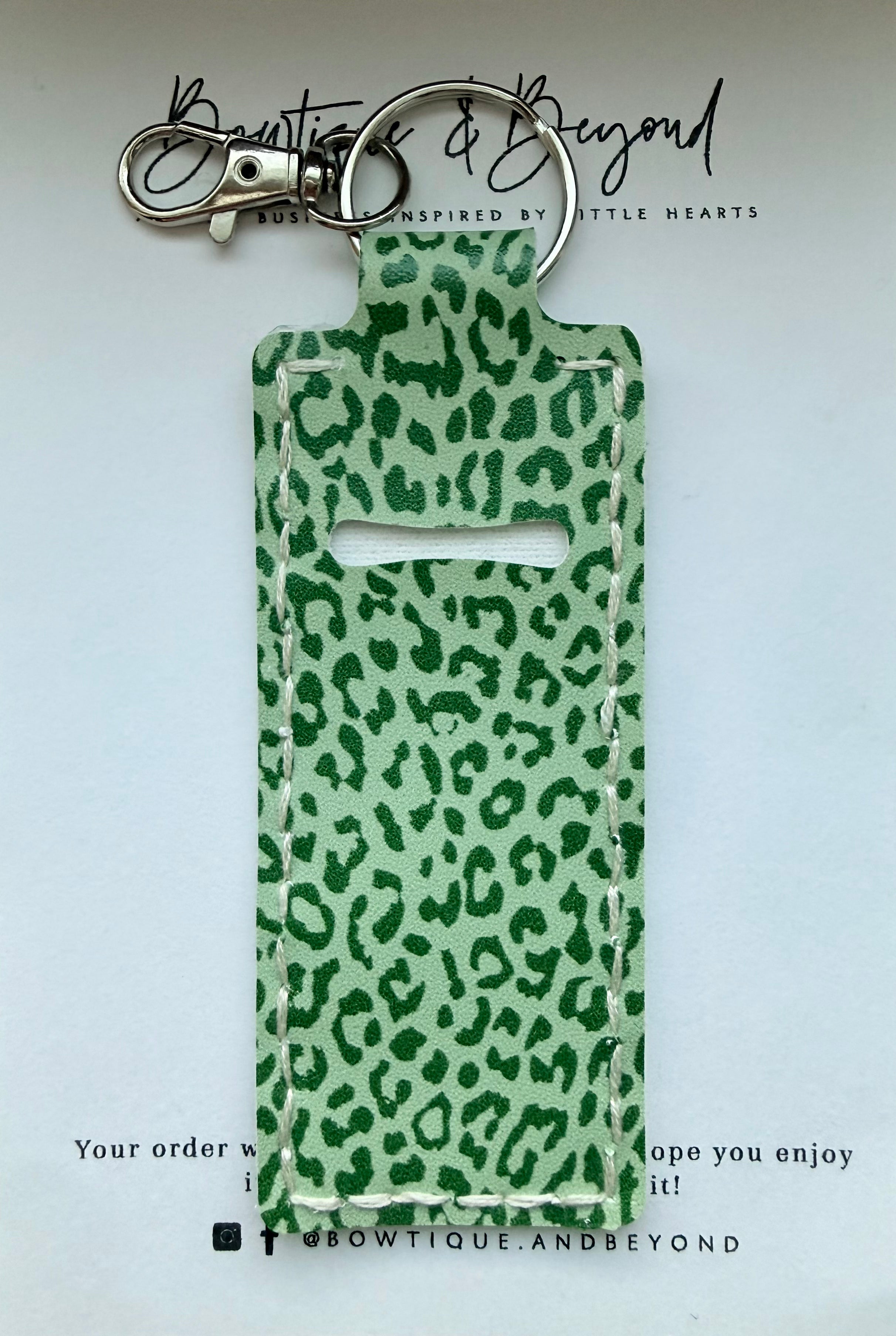 Lucky Leopard Lip Buddy