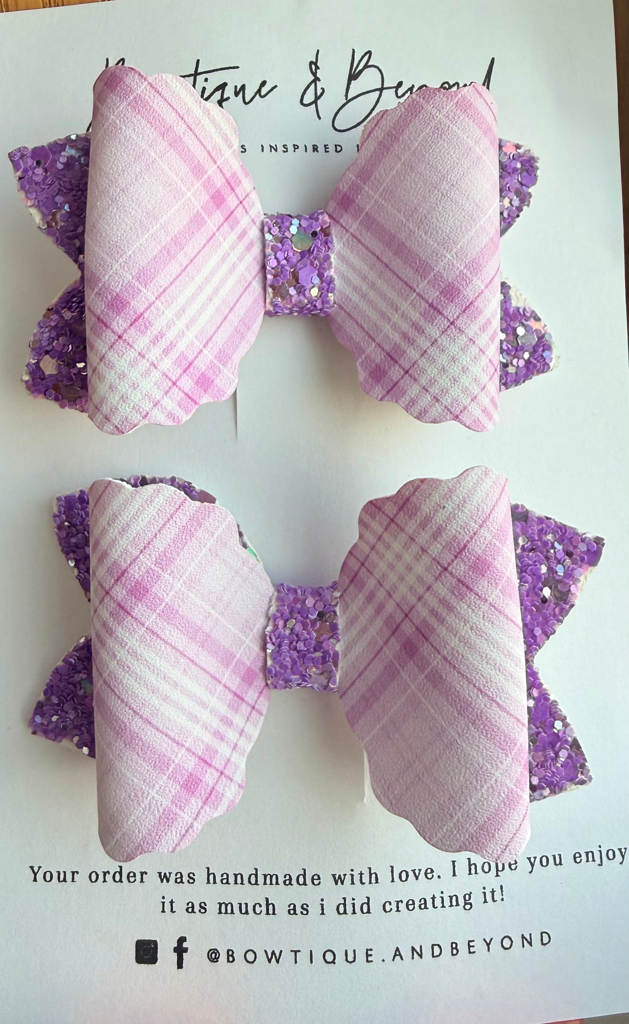 Pastel Purple Clip Set