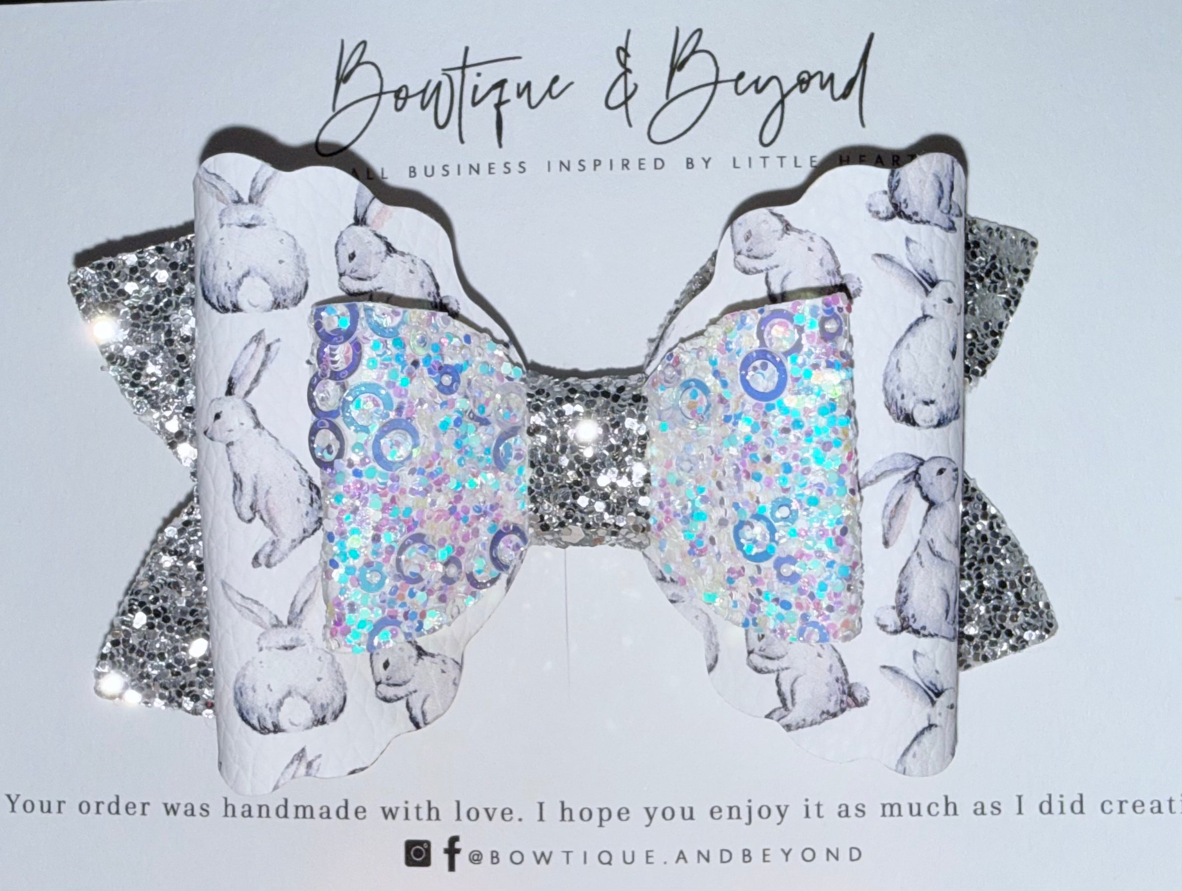 Bunny Blis Bow Clip
