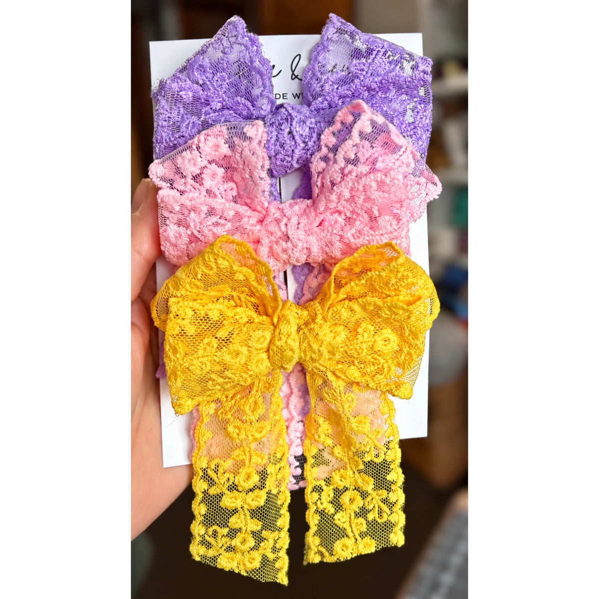 Sweet Lace Trio