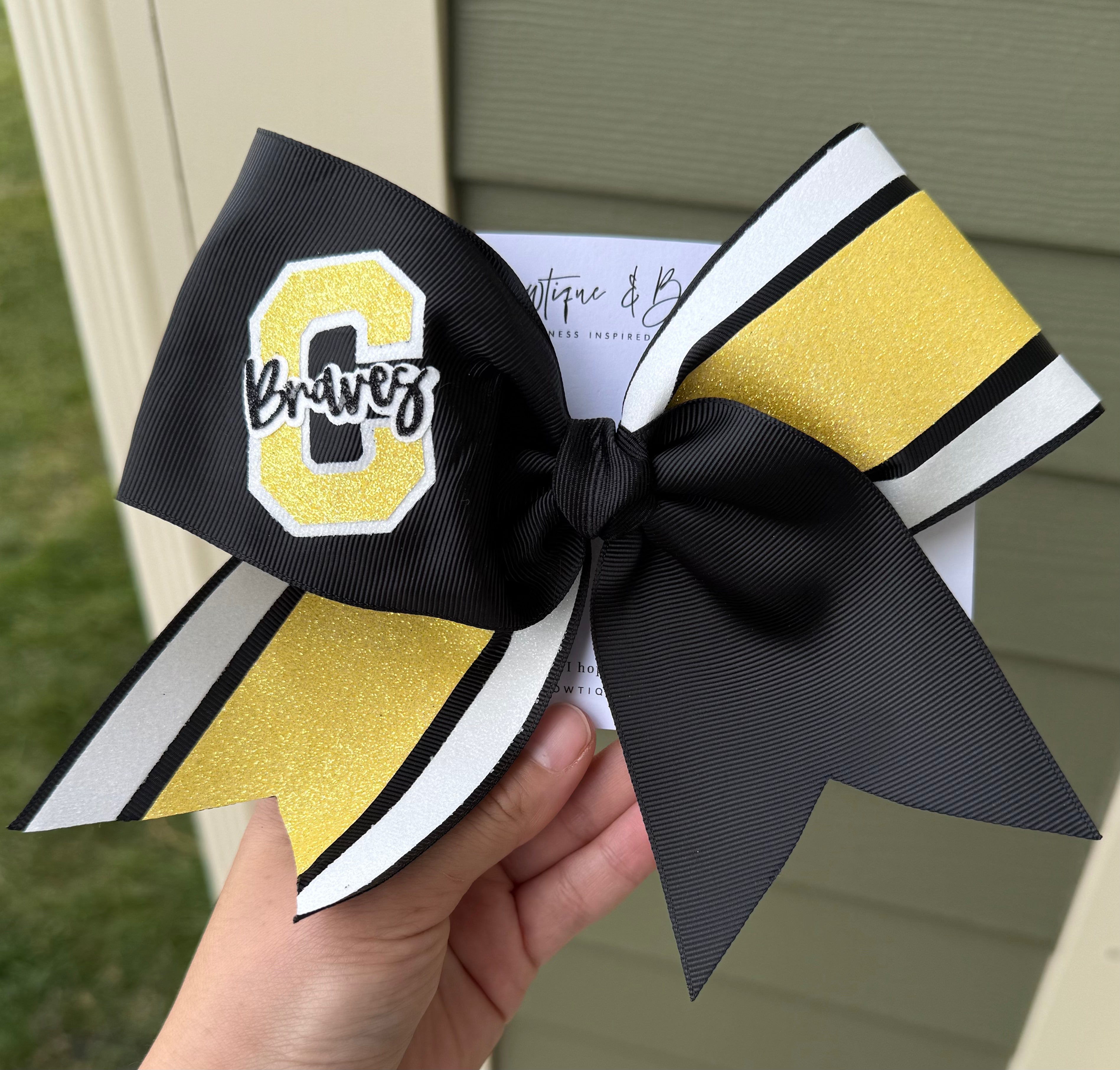 Cherokee Braves Cheer Bow