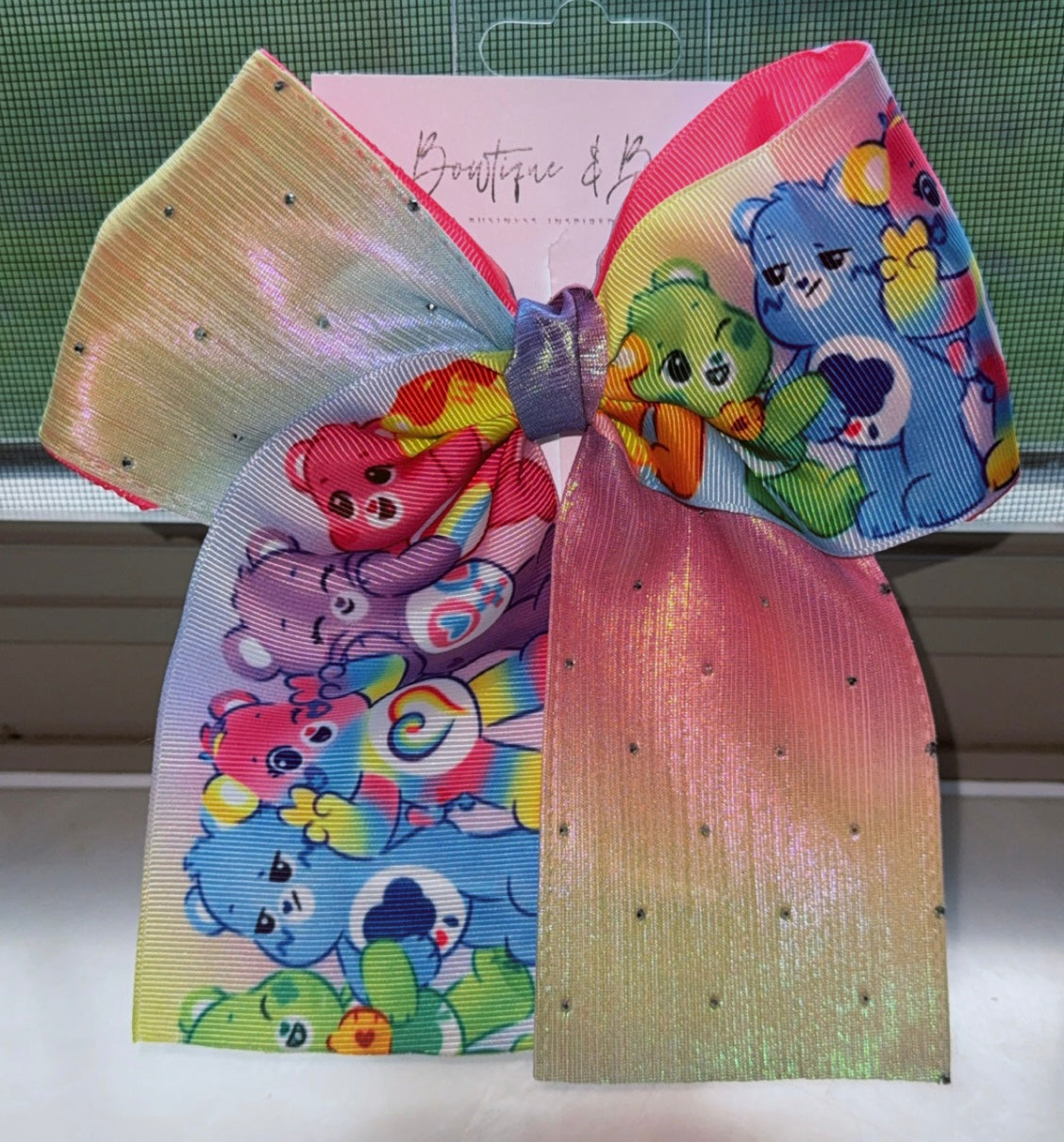 Care Bear Rainbow Bow