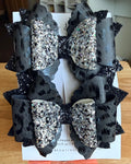 Glam Wild Leopard Bow