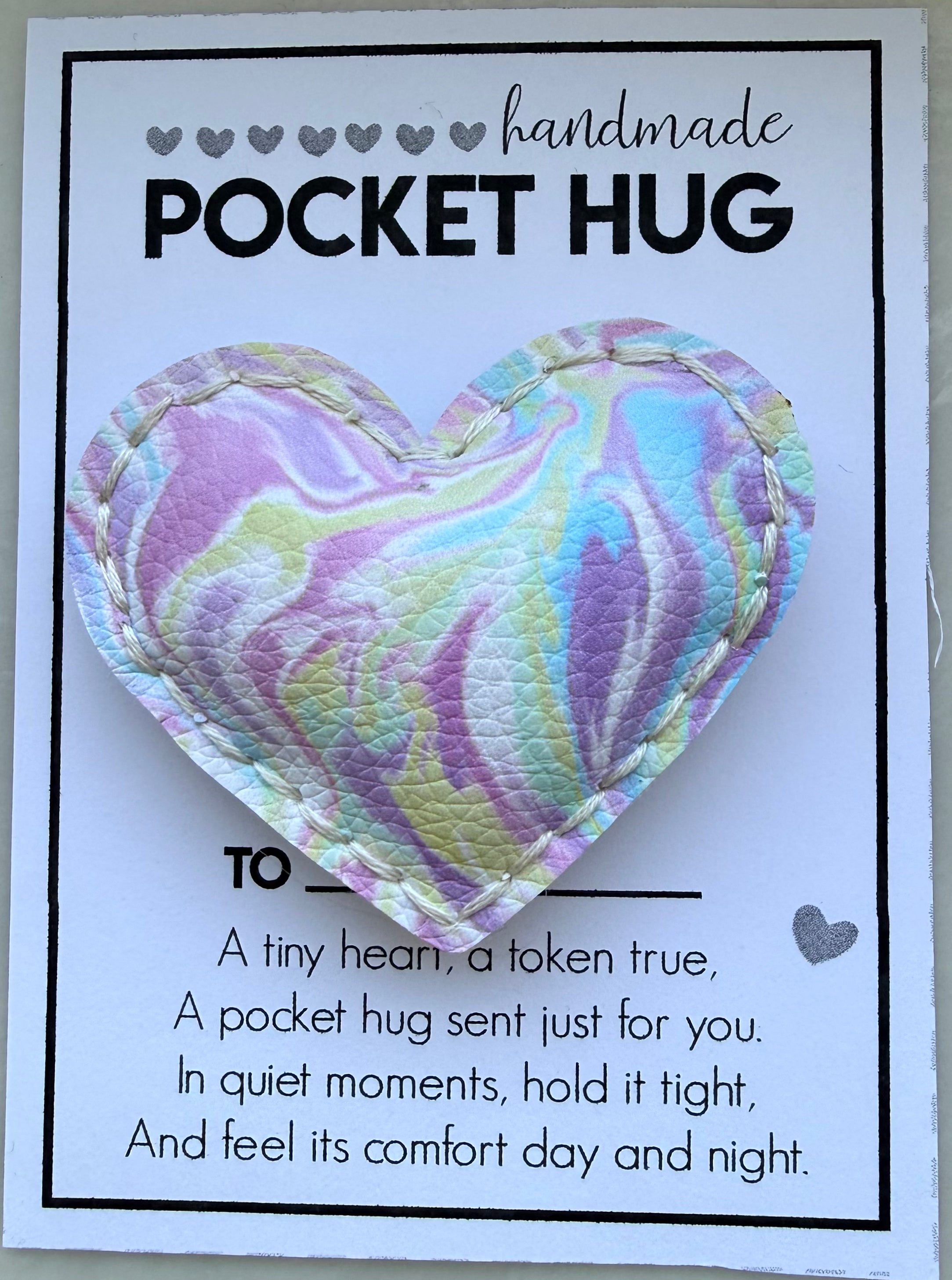 Cotton Candy Pocket Hug