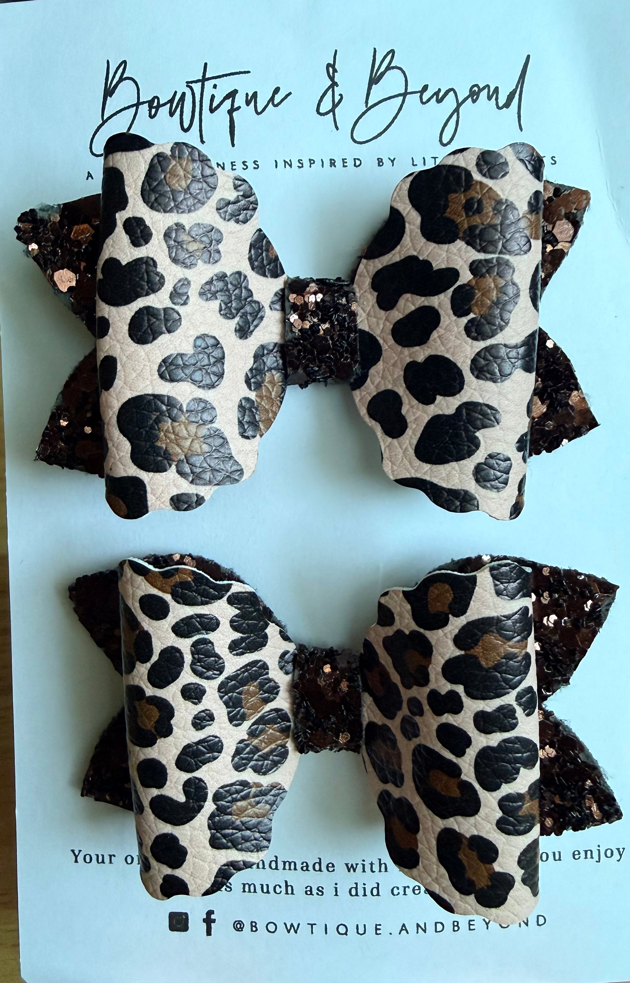 Blush Wild Sparkle Clip Set