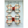 Harvest Plaid Bow