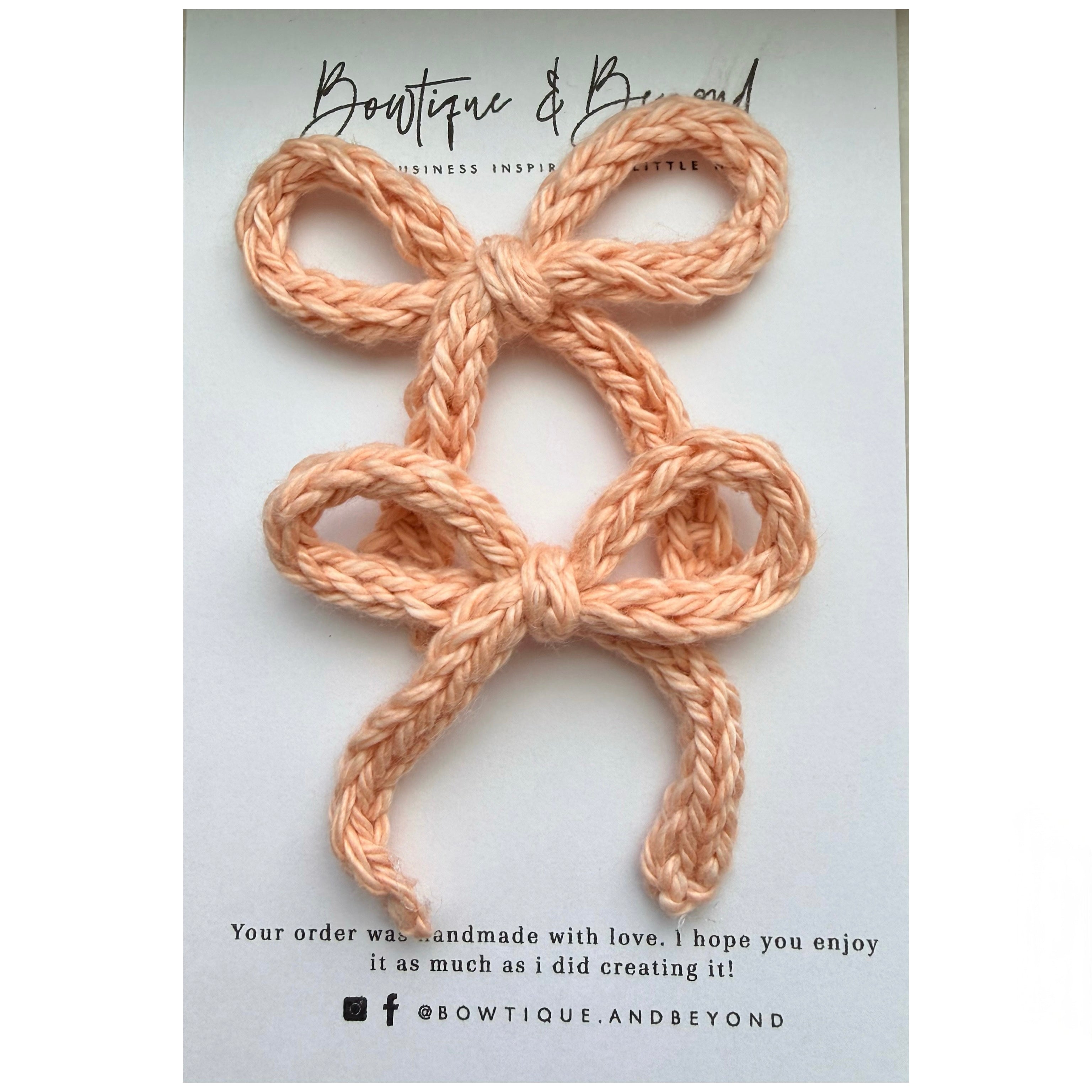 Pumpkin Cream - Mini Bows