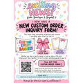 Custom Order Form