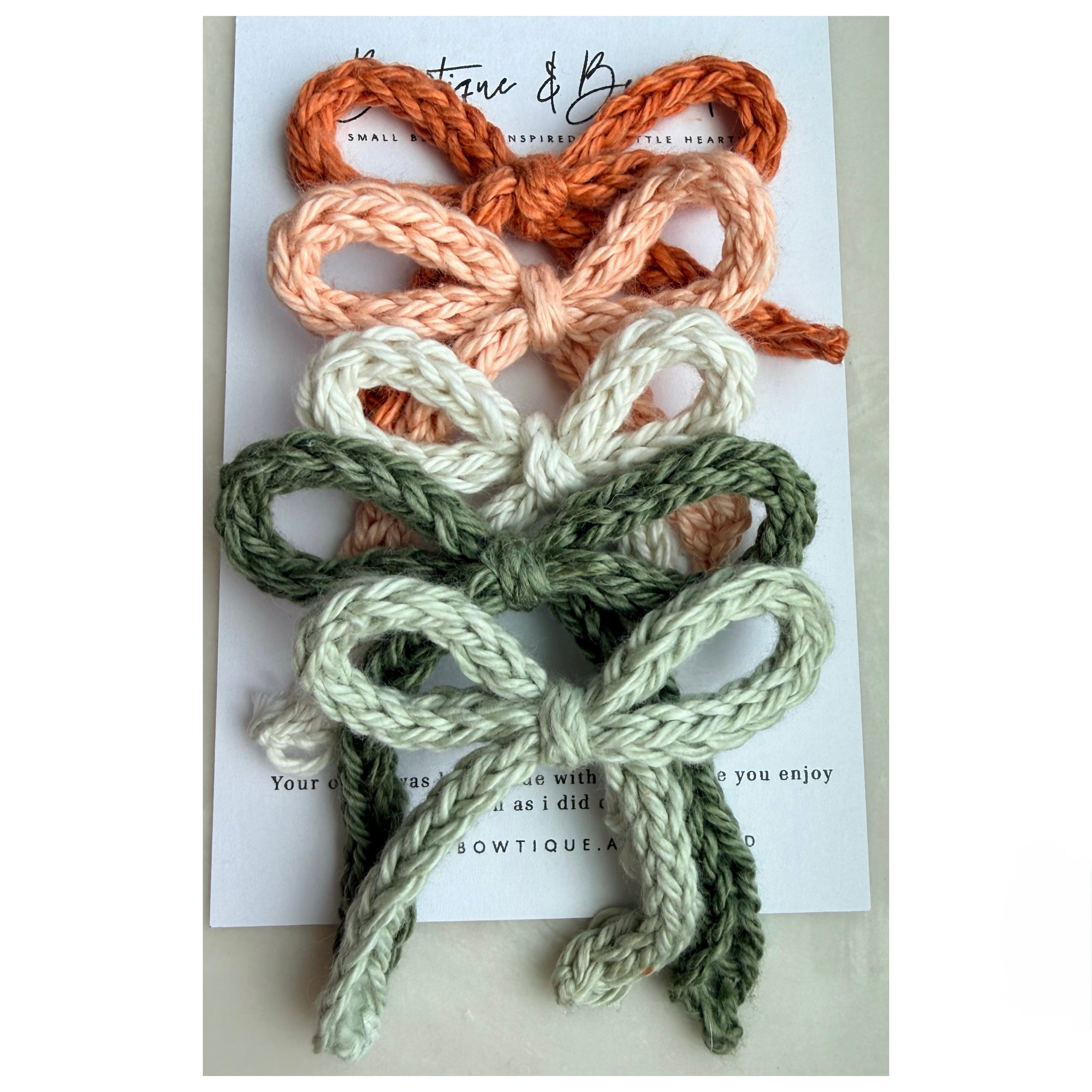 Cozy Autumn Collection - Mini Bows