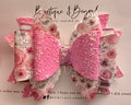 Sweet Rose Clip Bow