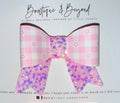 Pink Daisy Bow