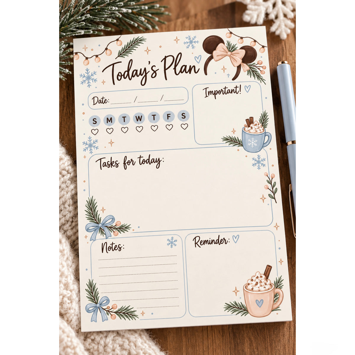 A Little Winter Magic Planner