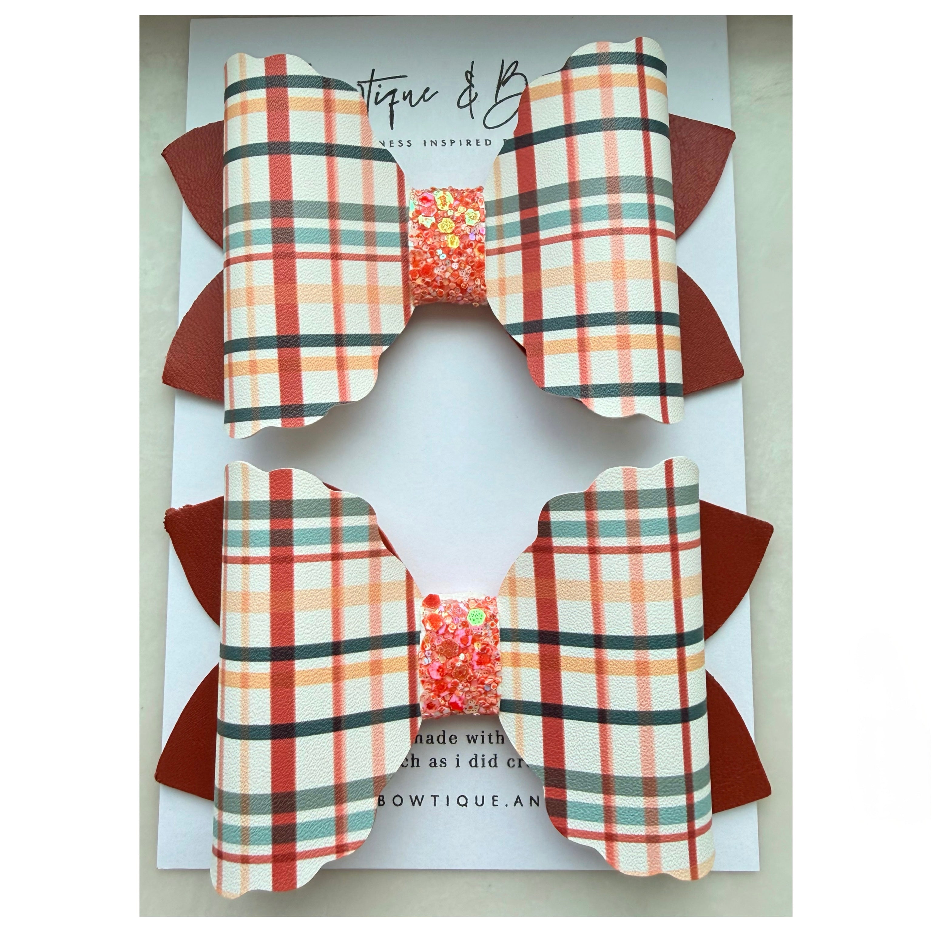Cider Mill Plaid Bow