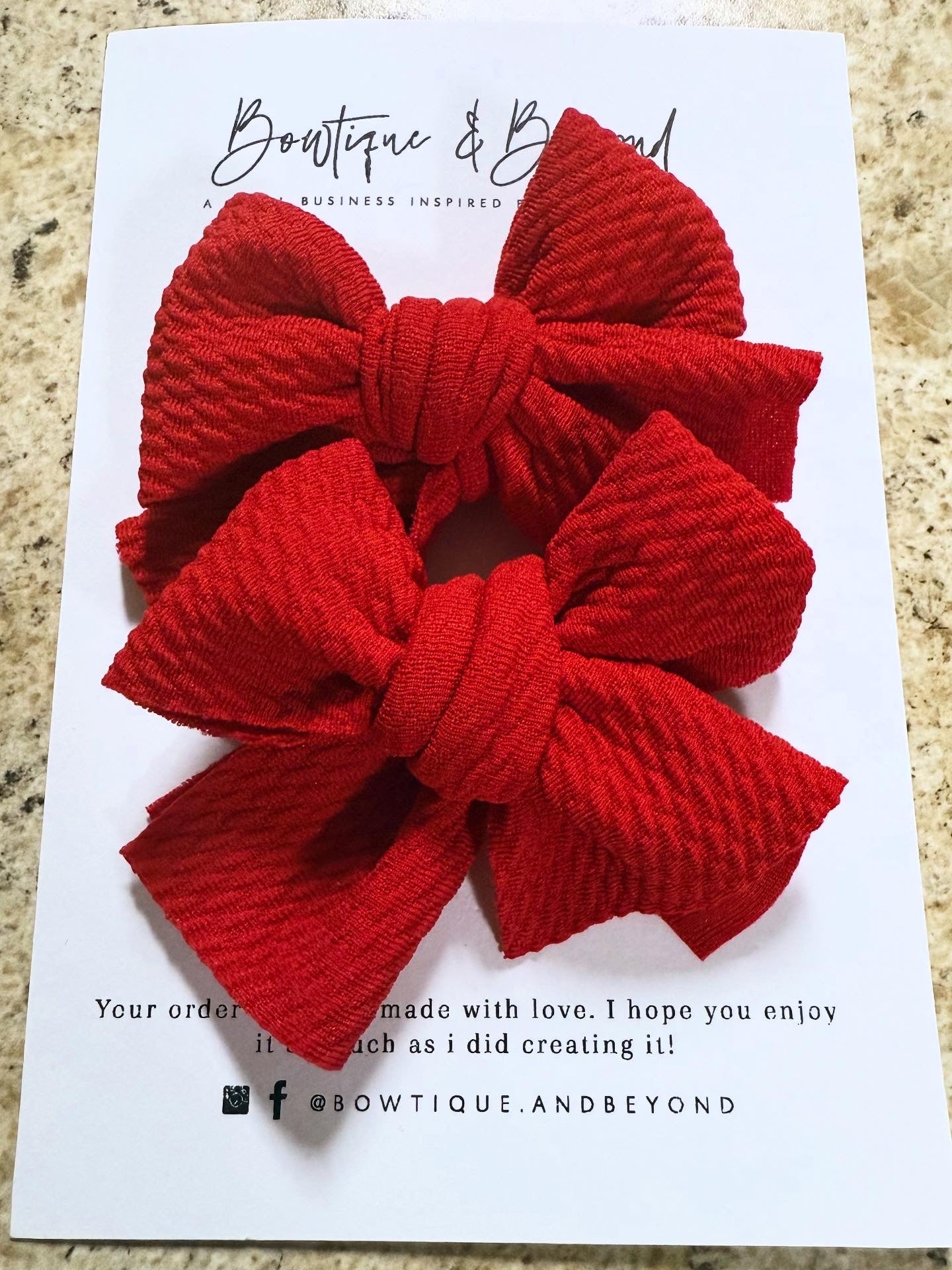 Red Clip Set