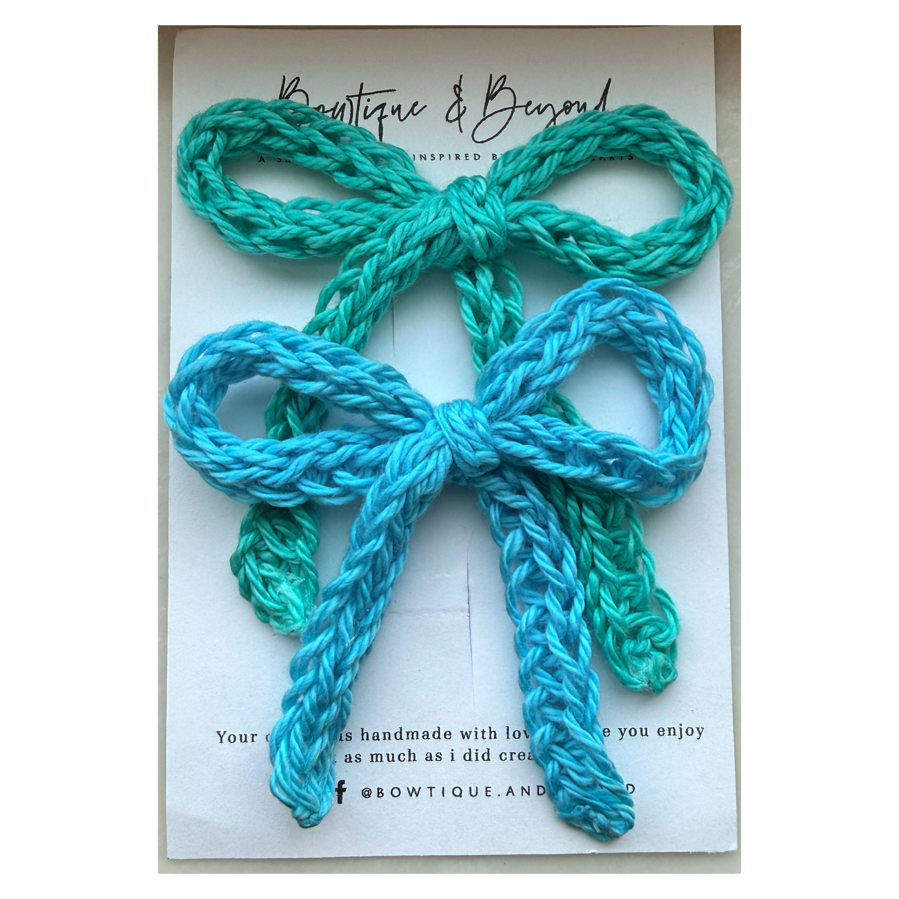 Tidal Twirls - Classic Bows