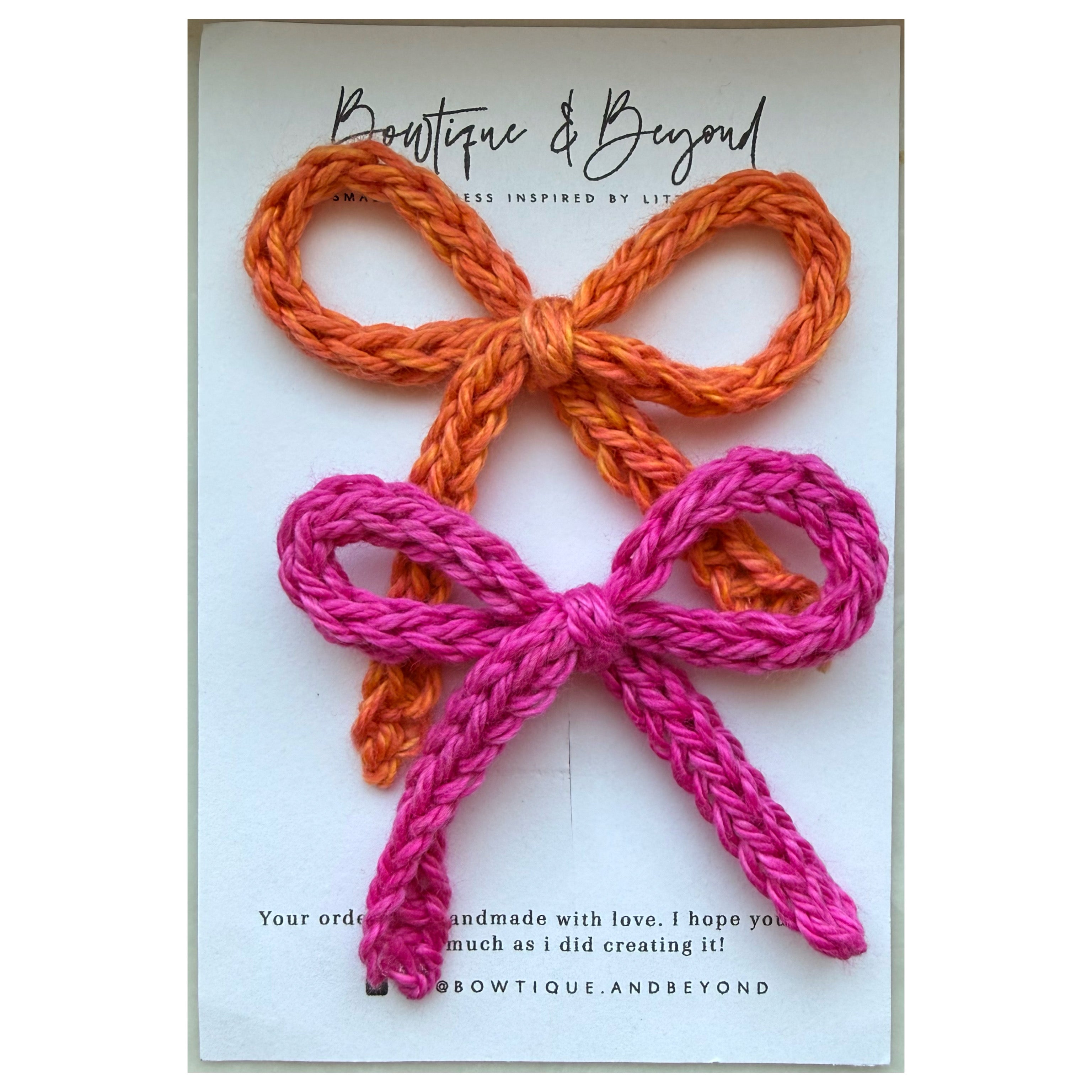 Citrus Splash - Mini Bows