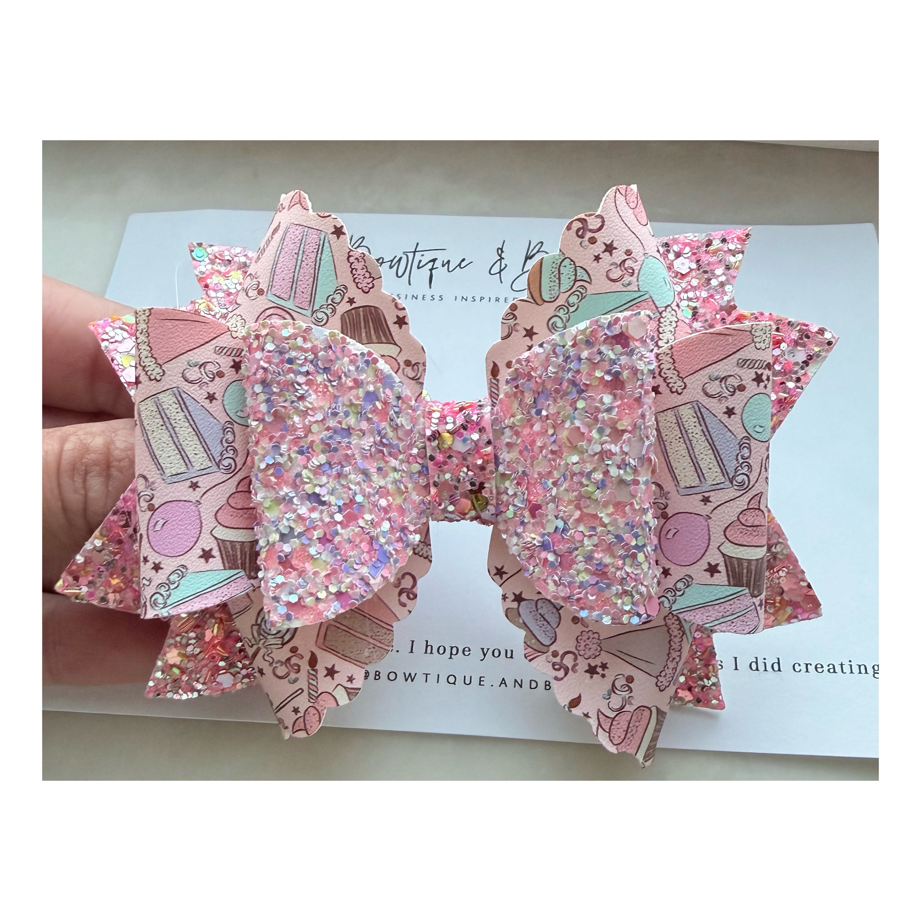 Birthday Sprinkle Bow
