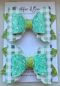 Minty Lucky Bow