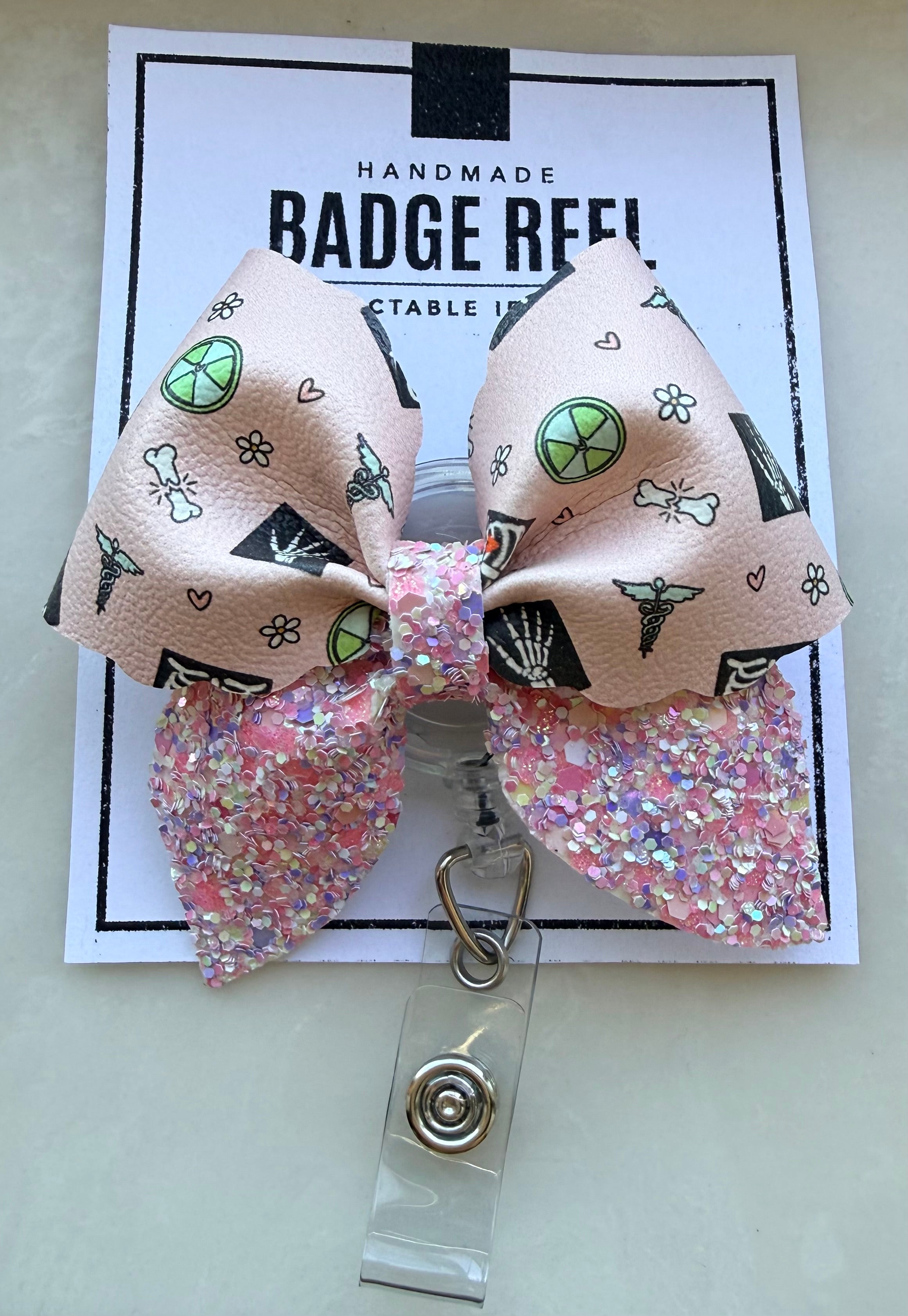 Bones & Bows Badge Reel