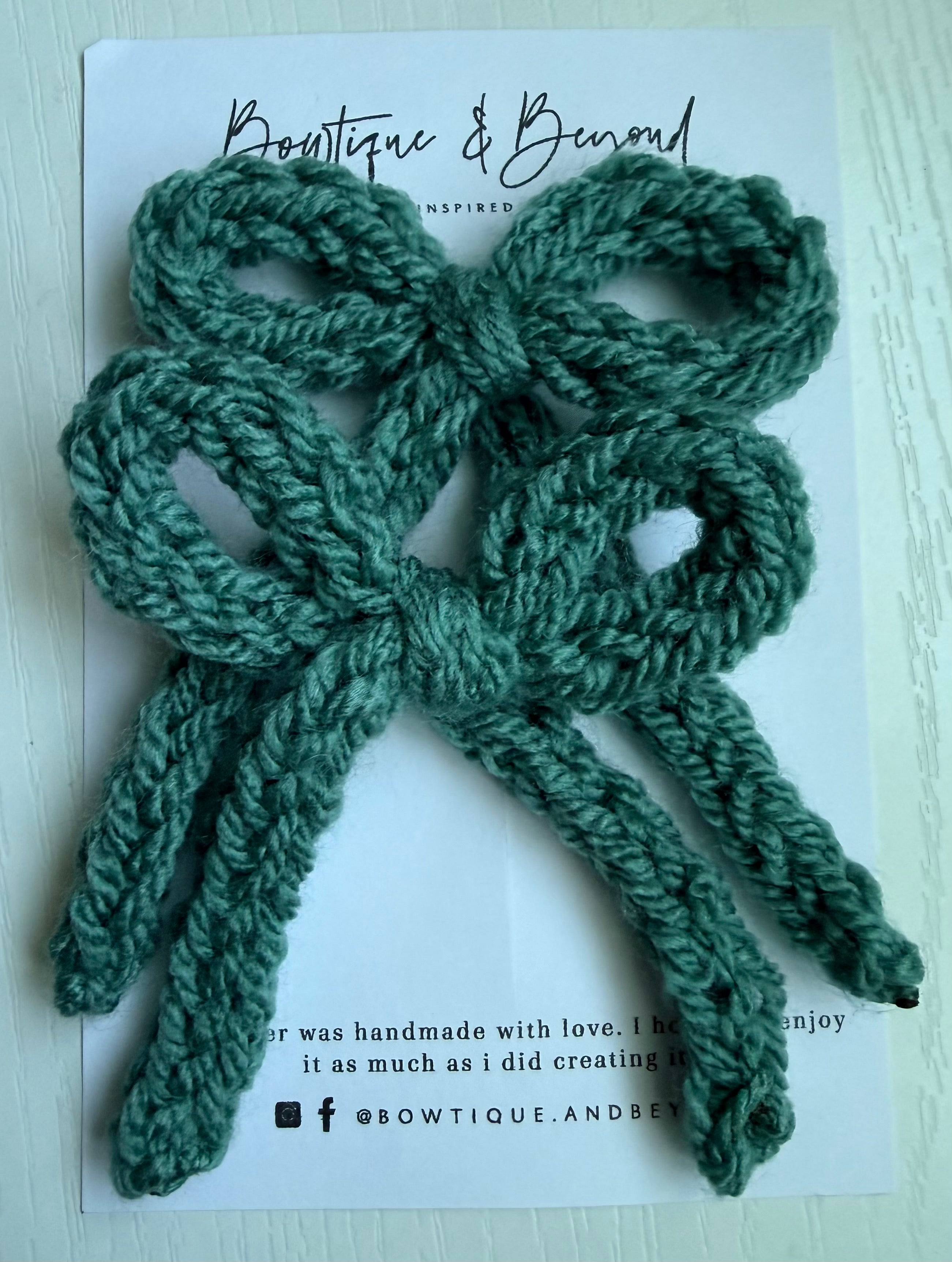 Deep Sea Bow Clip
