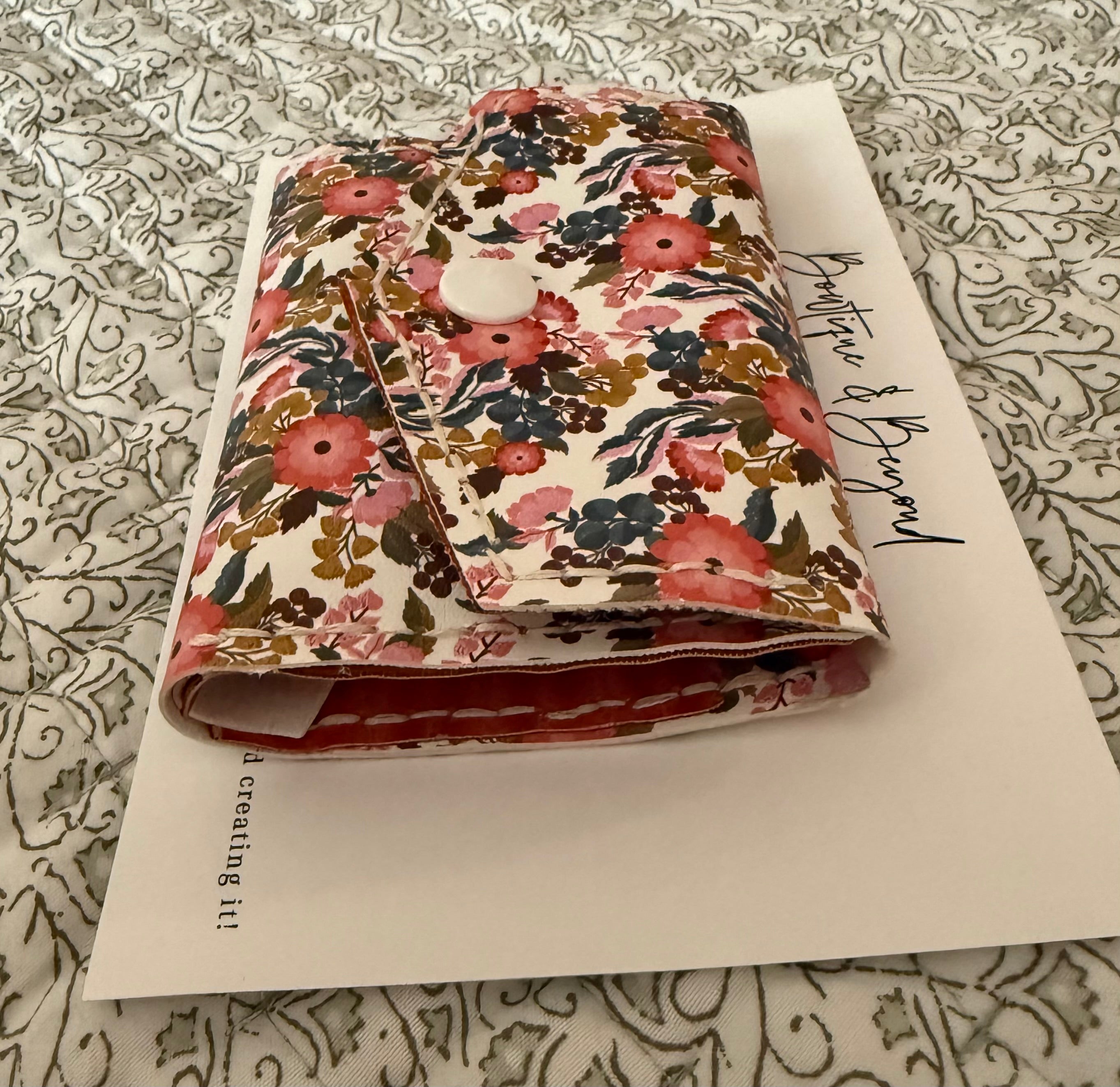 The Wildflower Tri-Fold Wallet